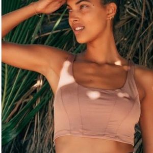 Free People NWT Be Cool Bralette Brami Pink